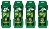 Irish Spring Body Wash, Aloe Vera, 18 fluid ounce (Pack of 4)