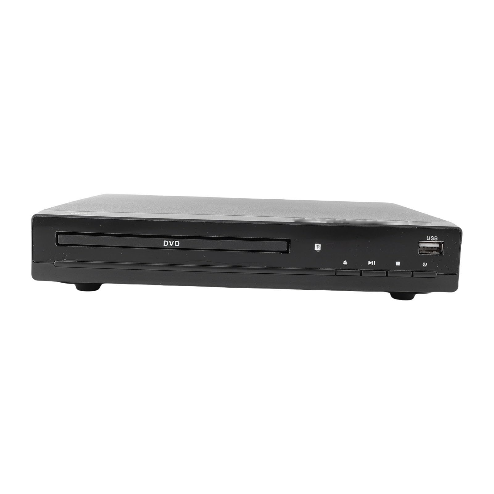 Asixxsix Odtwarzacz DVD dla Telewizorów Smart TV, Wieloregionowy Odtwarzacz CD HDMI z możliwością Skalowania do 1080p, z Portem USB, Odtwarzanie Wielu Formatów MP3 dla Kina Domowego (wtyczka UE)