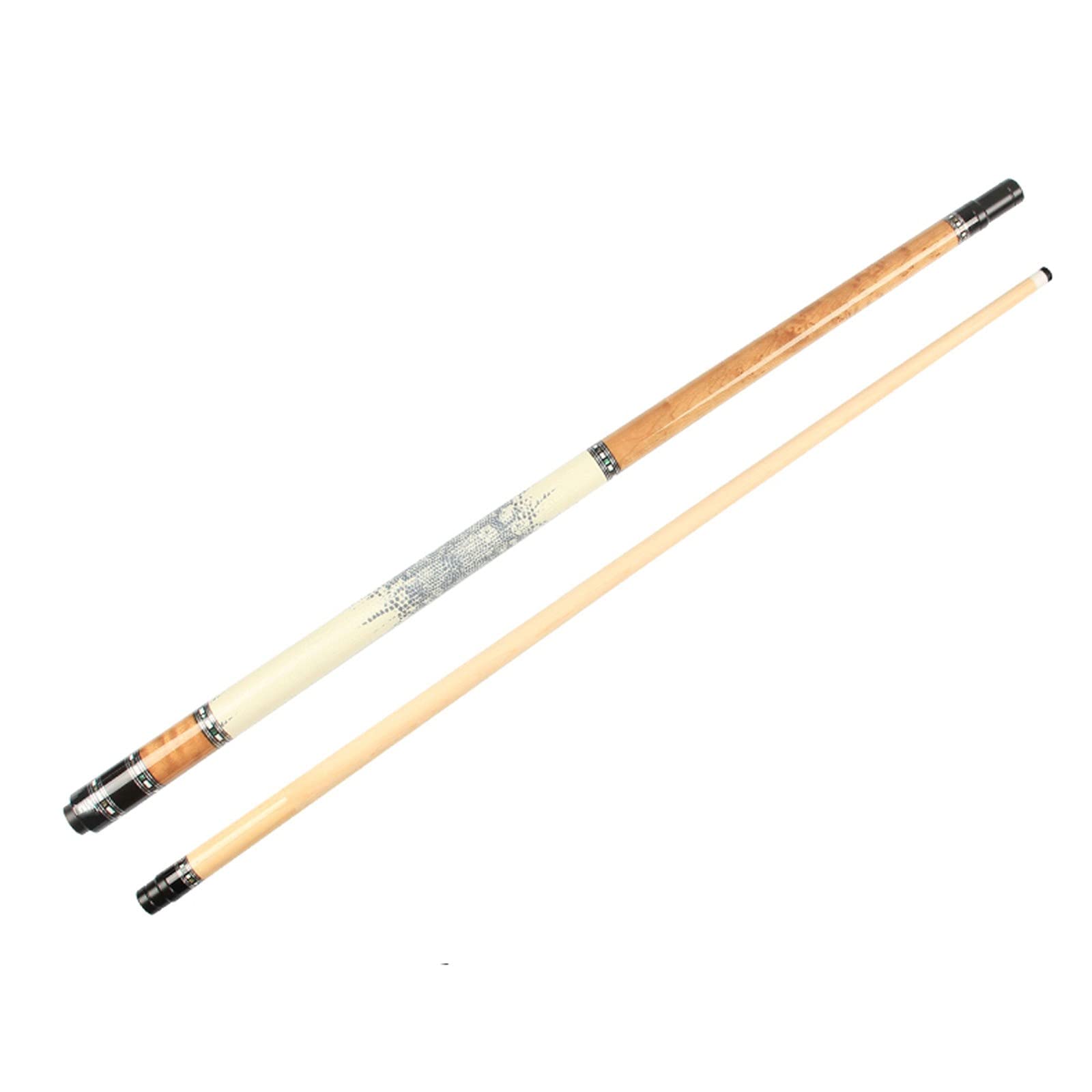 Stecca Biliardo Stecca da biliardo 57 pollici 19/19,5/20 once 2 pezzi 10,5/11,5/13 mm punta standard in legno duro acero stecca stecca con estensione 21 cm e stecca da biliardo stecca blu gesso con sc