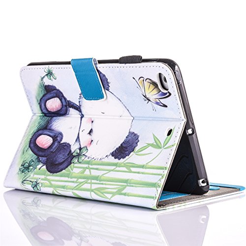 Ipad 9.7 Inch 2018/2017 Case, Ipad Air Case, Ipad Air2 Case, Dteck Pu Leather Folio Smart Cover With Auto Wake/Sleep Feature Stand Case For Ipad 9.7 Inch 2017 2018/Ipad Air 2/Ipad Air,Lovely Panda #TOP6