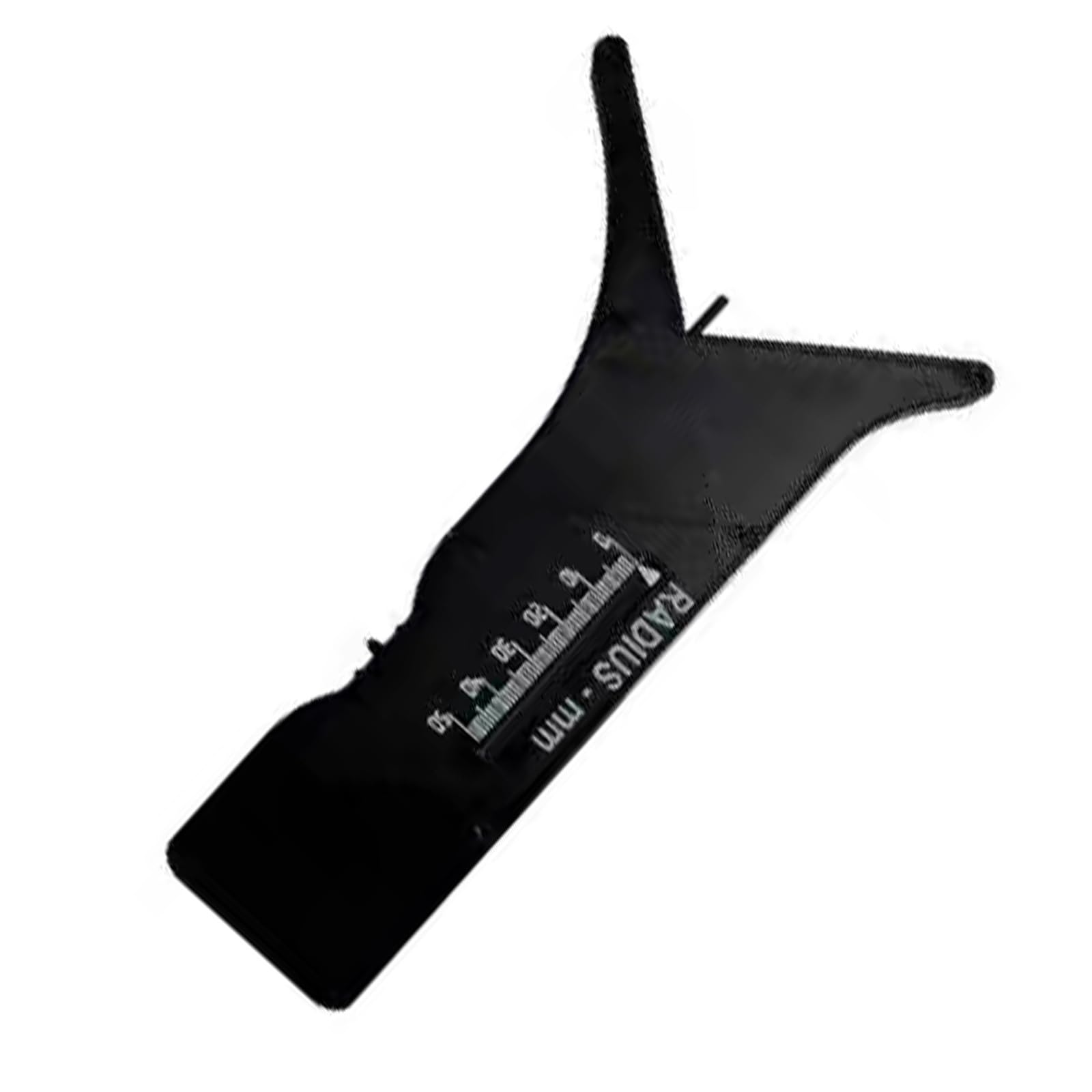 Modifiable Diameter Measurement Instrument for Handicrafts and Equipment Single Scale Reading ABS Construction Permanent ABS Diameter Measure