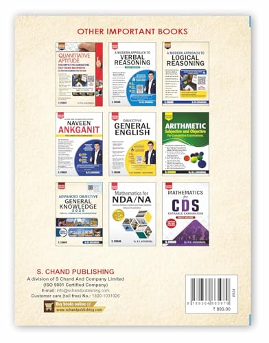 Image of A Modern Approach to Verbal & Non - Verbal Reasoning By RS Aggarwal | English Edition | New Revised Edition