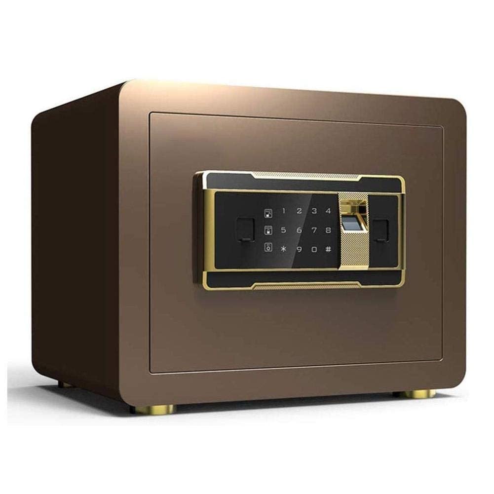 Fireproof Waterproof Safe Deposit Box s Digital Keypad Electronic Solid Steel Construction-Safes Security Key Safe Small Office Home