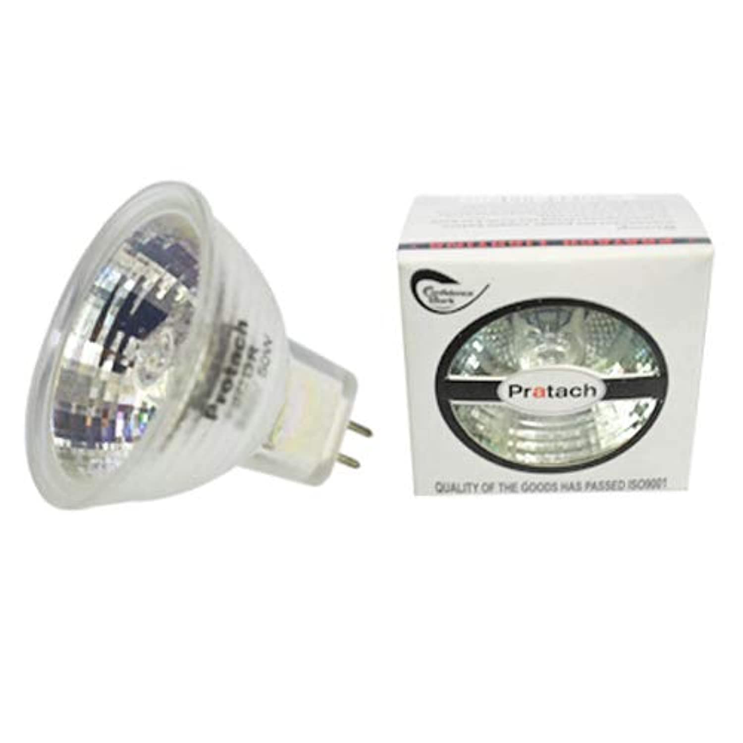 MR16 240V 50W Halogen Bulbs Yellow Pack of 10pcs