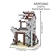 MOOXI WW2 Battlefield Ruins Military Building Blocks Set(242PCS).Suitable for Children's Military Block Creations.