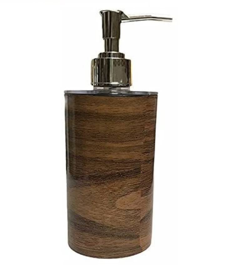 Image of Unbreakable Liquid Soap /Liquid /Shampoo /Hand wash /Sanitizer /Lotion Dispenser Bottle for Kitchen, Wash-Basin and Bathroom 350 ml Dispenser (Brown)
