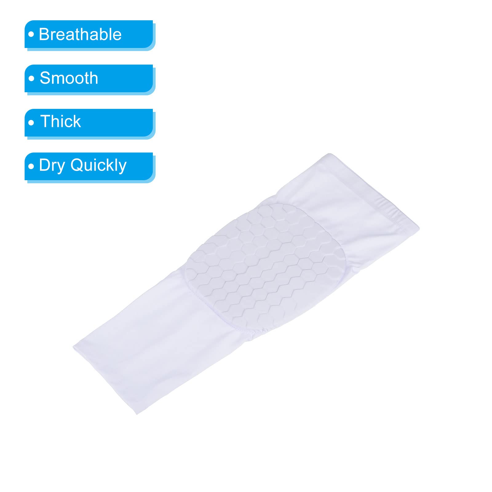 Genou Tampons Jambe Manches Compression Rembourrage Baseball Rouge, X Genou Tampons Jambe Manches Compression Rembourrage Baseball Rouge, X