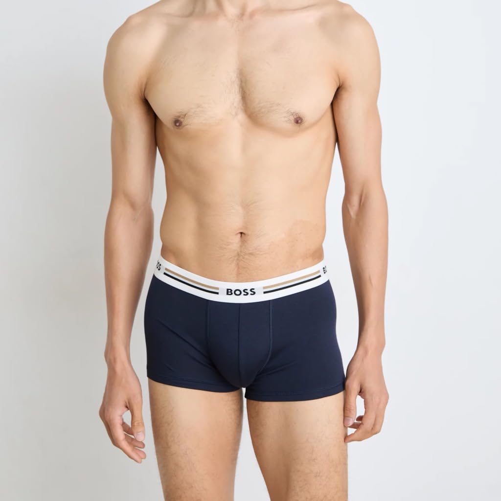BOSS Herren Trunk 3p Revive 10249667 01 Trunk (1er Pack)