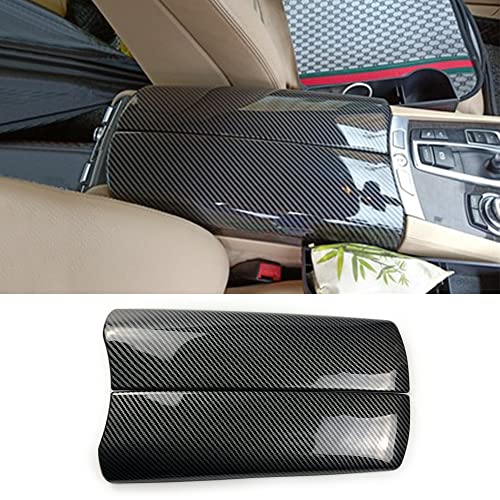 Na For Bmw 5 Series Gt F07 2010-2017 Abs Carbon Fiber Color Car Interior Center Armrest Box Cover Console Box Storage Box Trim Covers (535I Gt / 550I Gt) #TOP20