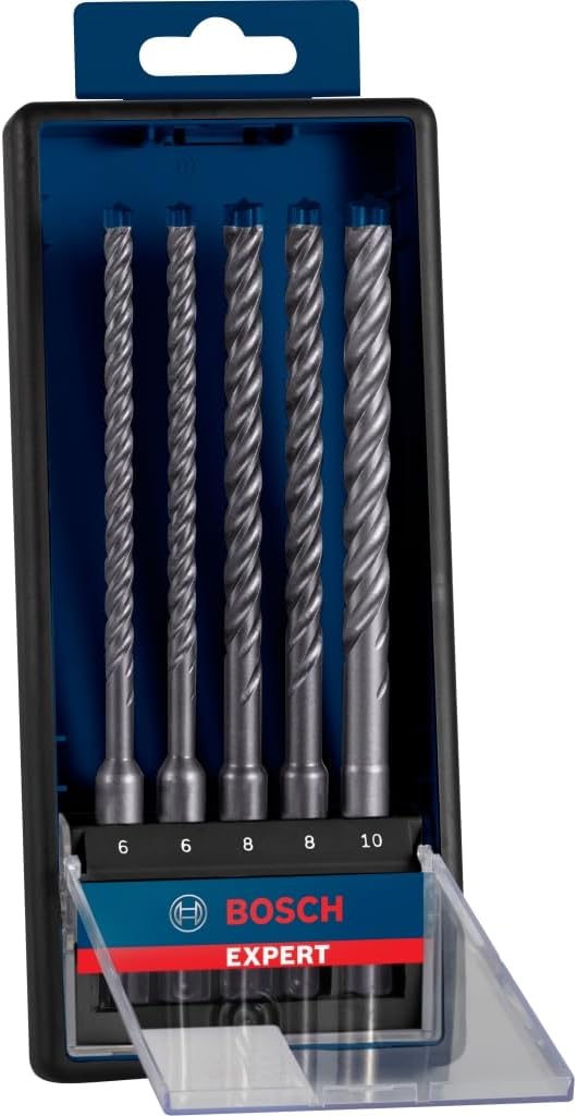 Coffret de 8 Forets BOSCH Professional 2607019903 SDS-plus-3 pour perforateur Tough Box