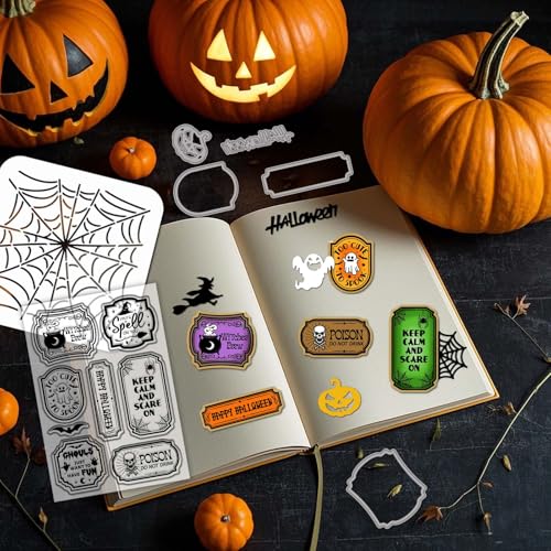 Pochoirs Halloween pour scrapbooking et carterie créative - 4