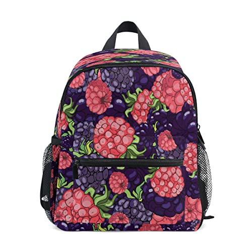 Sac à dos imperméable enfant Berry Raspberry Blackberry aux bretelles confort