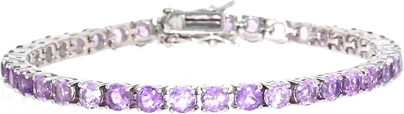 Ross-Simons Gemstone Tennis Bracelet in Sterling Silver