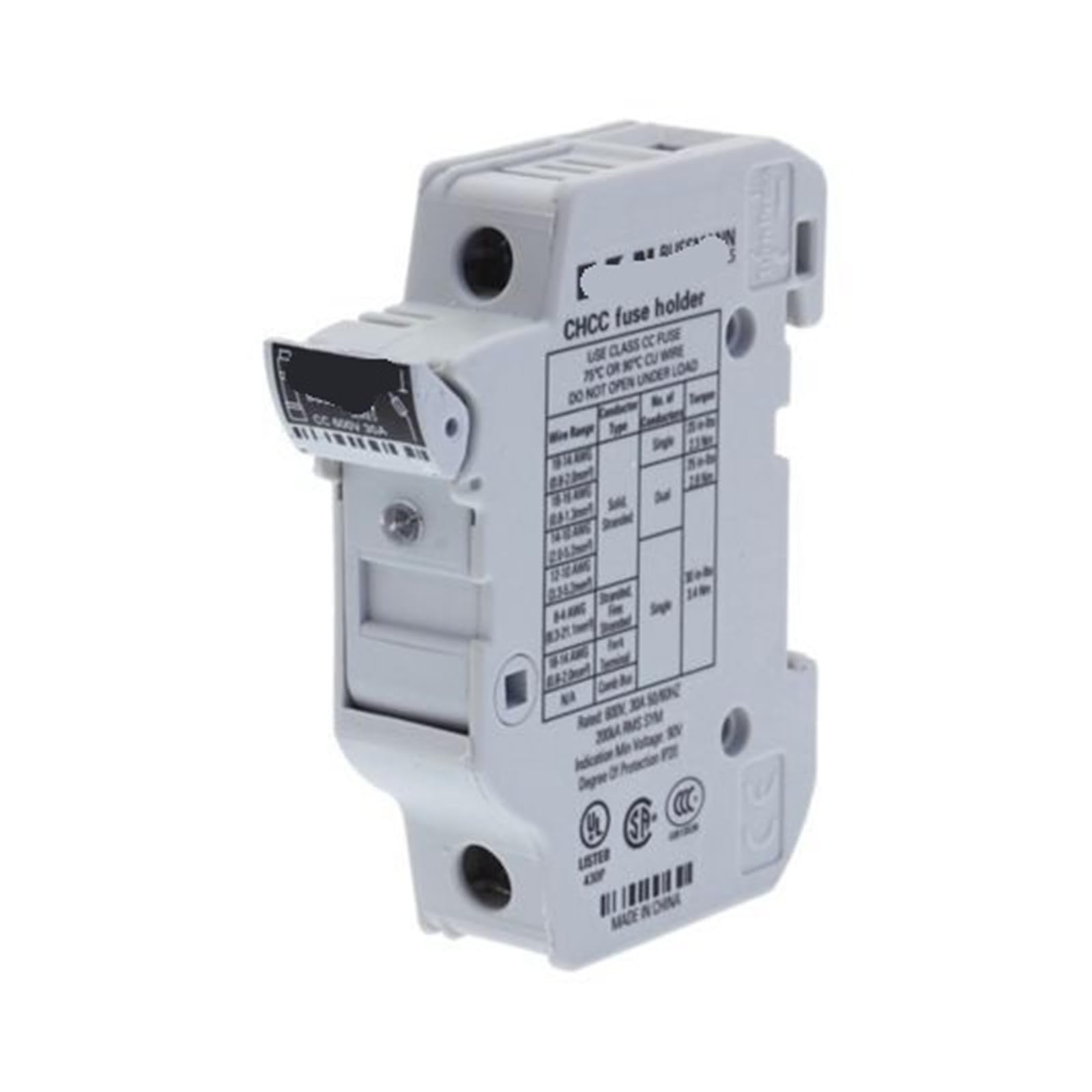 Fusible LP-CC-5 haute performance 600Vca Classe CC pour protection maximale