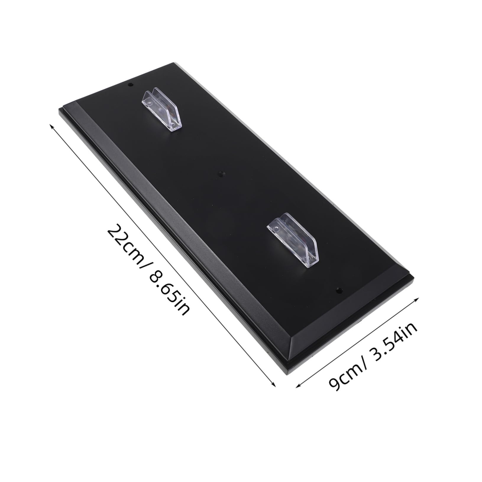 Abaodam 3pcs Plastic Base for Showcase Tabletop Holder Aesthetic Scooter Display Stand for Compact Spaces