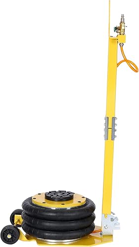 Miniatura 3 de Gato de aire de triple bolsa de 3 toneladas6600 libras, gato de elevación rápida 3-5S, gato neumático de elevación de hasta 16 pulgadas para autos