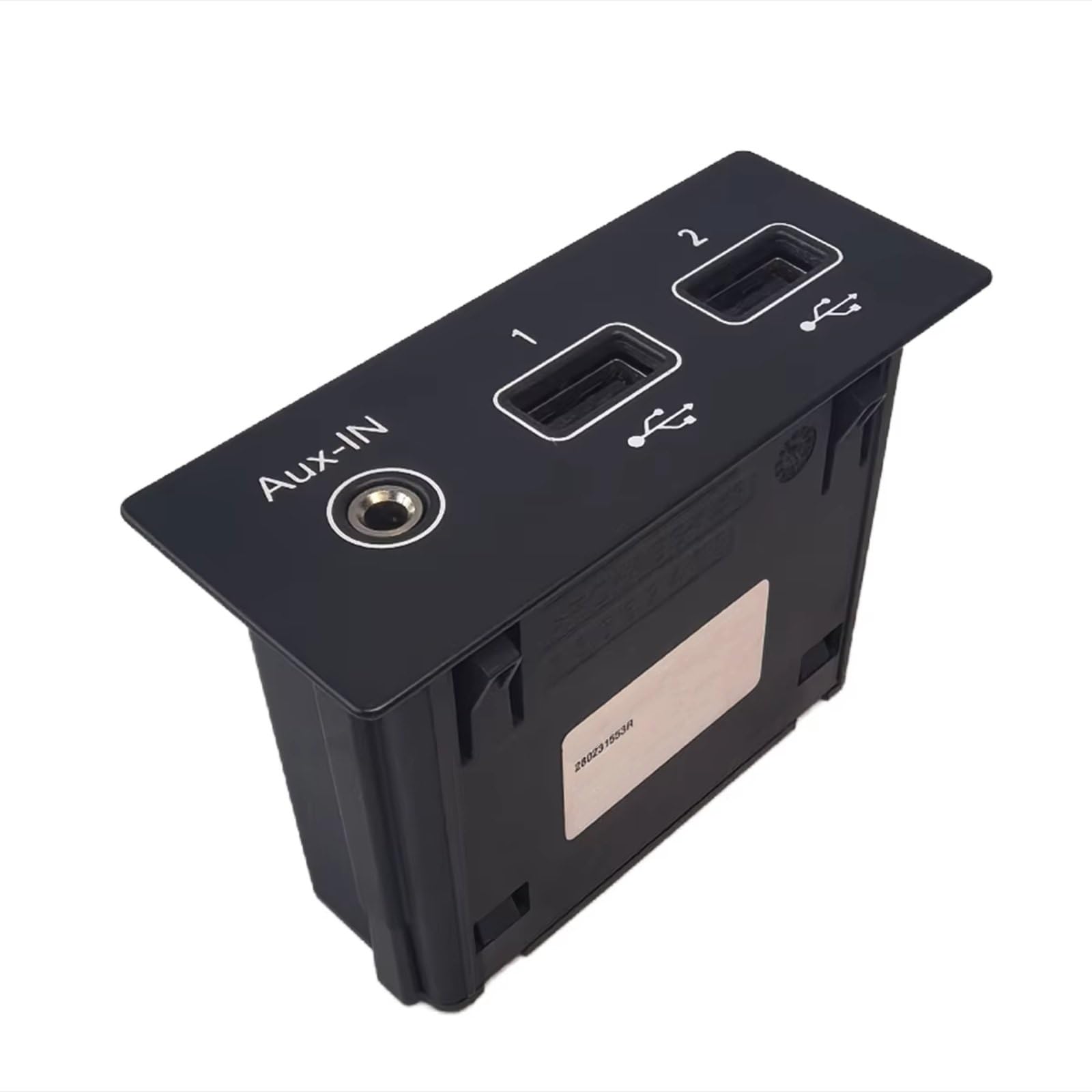 Adaptateur d'interface USB AUX Pour Clio 280231553R Connecteur AUX Et USB Pour Voiture Adaptateur D'interface Port De Prise Accessoires De Remplacement