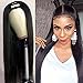 CanaryFly U Part Wig Human Hair Wigs For Black Women Brazilian Straight Human Hair Wigs None Lace Front Wig Glueless Natural Color U-part Wig Hair Extension Clip(26inch, U-Part wig)