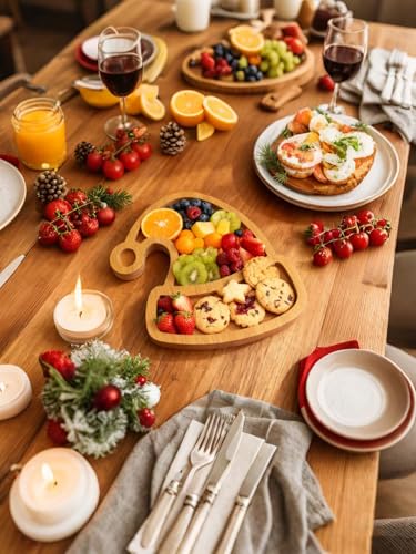 Cheese Board, Fruit Candy Plate, Fruit Plate, Cutting Board (Christmas Hat) - image 3