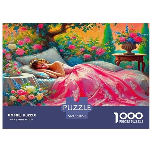 Puzzle de 1000 piezas de jardín de ensueño, ideal para una tarde relajante en familia