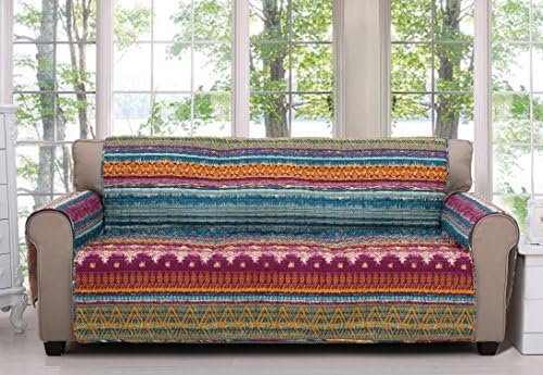 Greenland Home Southwest Sofa Protector, Siesta