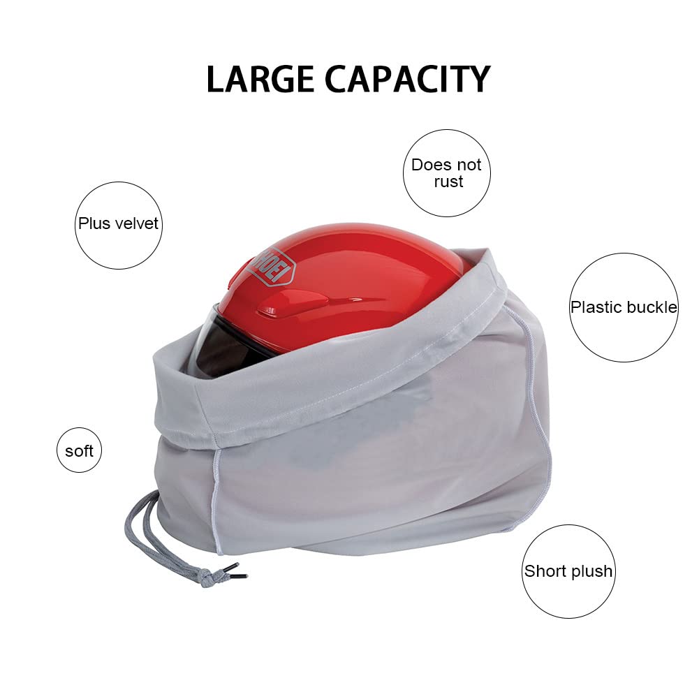 Helm-Tasche Mit Kordelzug (47x42 Cm) – Große Aufbewahrungstasche Für Fahrrad-, Motorrad- & Sporthelme