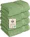 Utopia Towels Cotton Large Hand Towels (Sage Green, 4-Pack,16 x 28 inches) - Multipurpose Use for Bath, Hand, Face, Gym and Spa