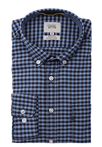 Preisvergleich Produktbild camel active Herren 4091116S11 Hemd, Night Blue, XXL