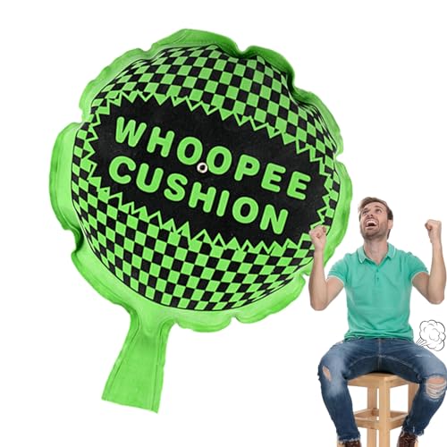 Cushion Pupskissen Lustigste Ragging Spielzeug Selbstaufblasende Pupskissen Furzkissen Scherzartikel Furz Kissen Sponge Furzkissen für Erwachsene, Weihnachtsfeier, Strumpffüller, Scherzgeschenke