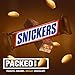 SNICKERS Full Size Milk Chocolate Candy Bars Father’s Day Gift - 11.16 oz, 6 Chocolate Bars Pack