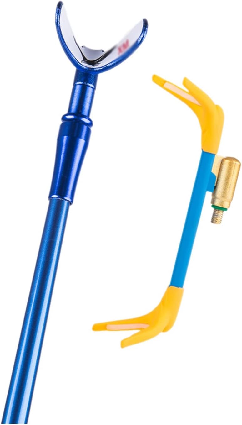 Vertical Fishing Rod Holder Double-Headed Claw Bracket Head Wind and Wave Frame Rod Fishing Rod Turret Multifunctional Carbon Bracket Accessories Wall Mounted Fishing Rod Rack (Size : 80CM)