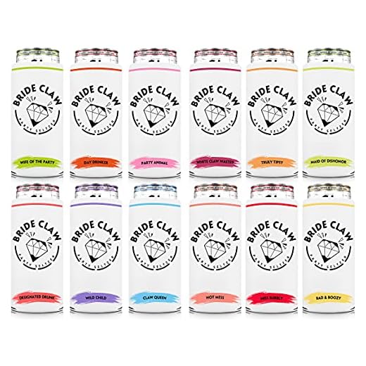 Bachelorette Party Favors Slim Can Cooler [ 12 Pack ], Bridal Shower Slim Can Holder, Bride Tribe Bachelorette Party Naughty, Beer Cans Insulators Skinny Coolie Compatible with White Claw