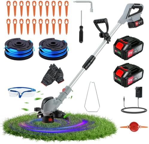 Débroussailleuse Electrique sans Fil,Nouvelle Mise À Niveau Coupe...