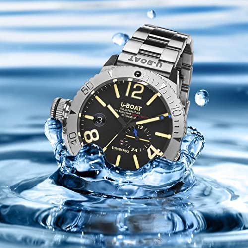 Sommerso Mens Analog Automatic Watch With Stainless Steel Bracelet 9007/A/Mt #TOP2