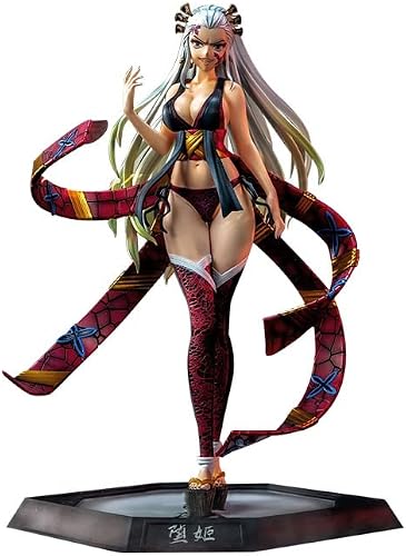 Uzui Tengen Daki Figure Anime Statue Model Color Desktop Decoration Gift Anime Fan Collection(28CM/11IN)