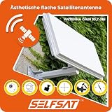 Selfsat 67413-GB Antena, Szary, 54,7 x 27,7 x 5,8 cm; 1,1 kg