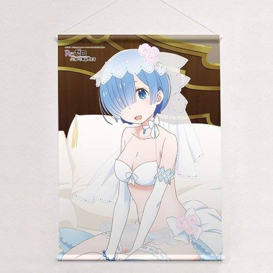C97 会場限定 リゼロ レム ウエディング 描き下ろし B2 タペストリー Amazon.co.jp: C97 会場限定 リゼロ レム ウエディング ドレス