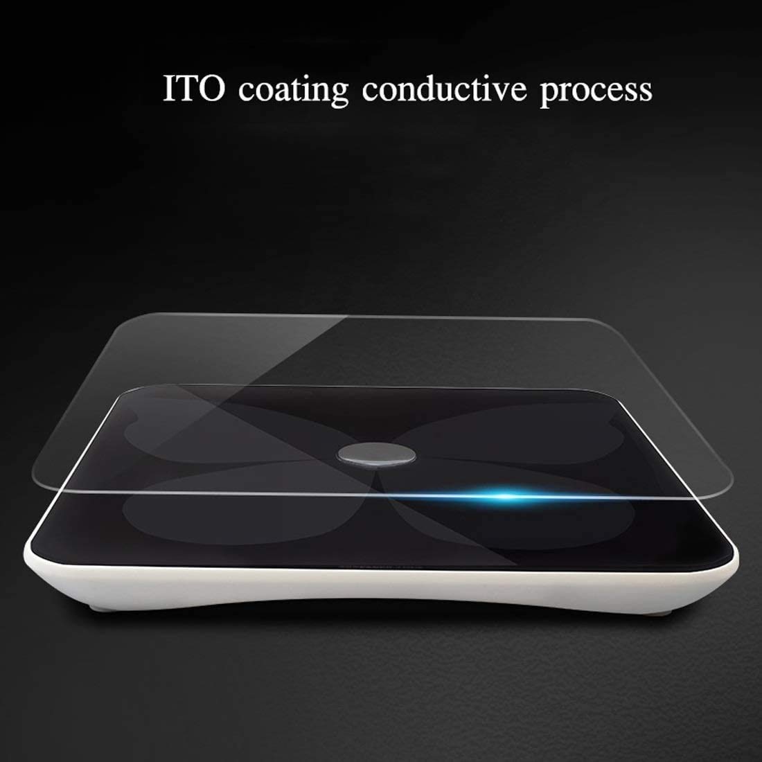 Bluetooth Body Fat Bilancia, Smart Wireless BMI Bagno Bilancia Peso Body Composizione Body Body Monitor Analizzatore di Salute con App Smartphone per Il Peso corporeo, Grasso, Acqua, BMI, BMR,