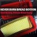 Walfos Nonstick Silicone Bread and Loaf Pan Set of 2, BPA Free ! Without Chemical Coating，Just Pop Out! Easy release and baking mold for Homemade Cakes, Breads, Meatloaf and quiche.