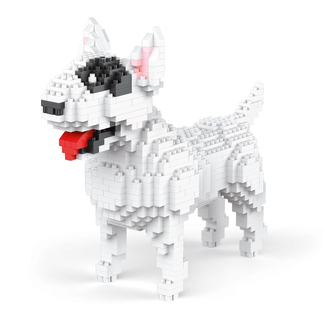 Figurine à Assembler avec des Blocs Miniatures. Golden Retriever, modèle 2. - 3