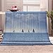 ZFSZSD Couverture Plaid en Peluche Bateau à Voile Couverture en Flanelle épaisse Douce Et Confortable - Couverture lit, Housse De Canapé, Couvre -Facile à Entretenir 130x150cm