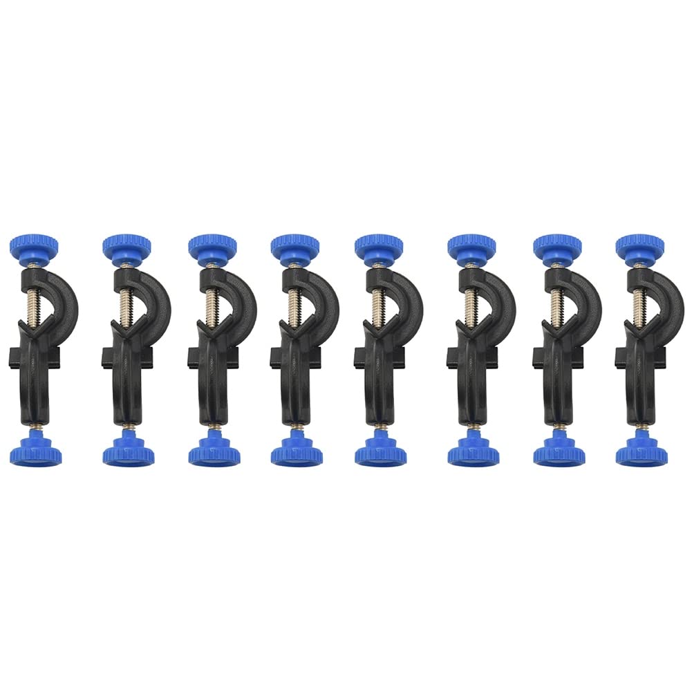 Bdukbduk Lab Clamp Holder 2 Heads Retort Stand Holder 8 Pcs