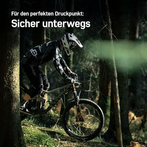 Borgen Entlüftungsset PRO für Shimano, Tektro und TRP Scheibenbremse Fahrrad - Entlüftungskit mit Anleitung, inkl 2X Mineralöl Bremsflüssigkeit, Brake Bleed Kit, Bremsen Entlüftungsset Fahrrad