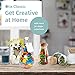 Otis Classic Glass Mason Jars - Mini Mason Jar Glasses with Lids & Handles for Halloween Decorations & Fall Décor, 3.4 Ounce Pack of 12 Mini Mason Jars with 18 Chalkboard Stickers, 20 Labels & Pen