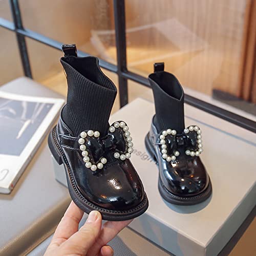 Winter Boots for Baby Bota De Criana Pearl Chain Korean Autumn Arrivals Exports Girls Boots Snow Shoes for Kids3