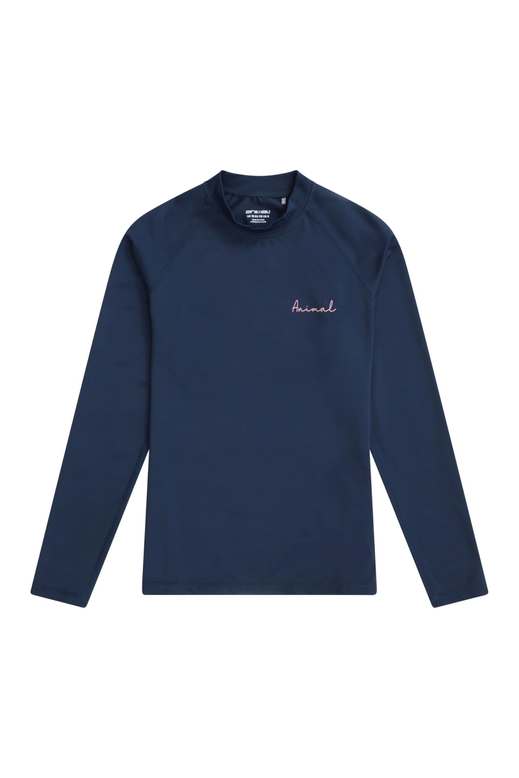 Lillie Womens Long Sleeve Rash Vest - Dark Blue