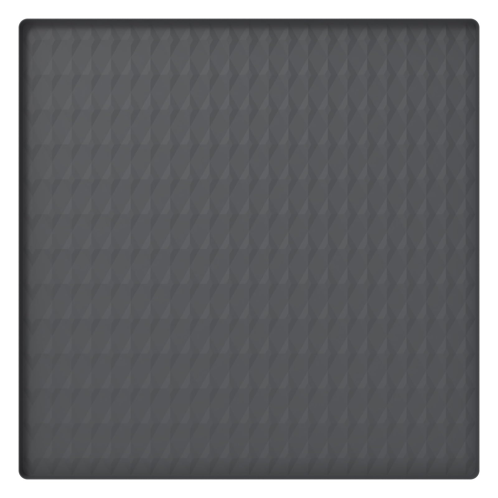 Mini alfombrilla de silicona para refrigerador, 23.6 x 23.6 pulgadas, alfombrilla para debajo del refrigerador, mini bandeja de goteo para nevera evita fugas de derrames de agua, protege el 8