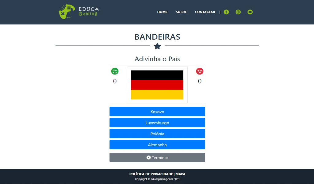 Países Do Mundo - Jogo - ZULEDU