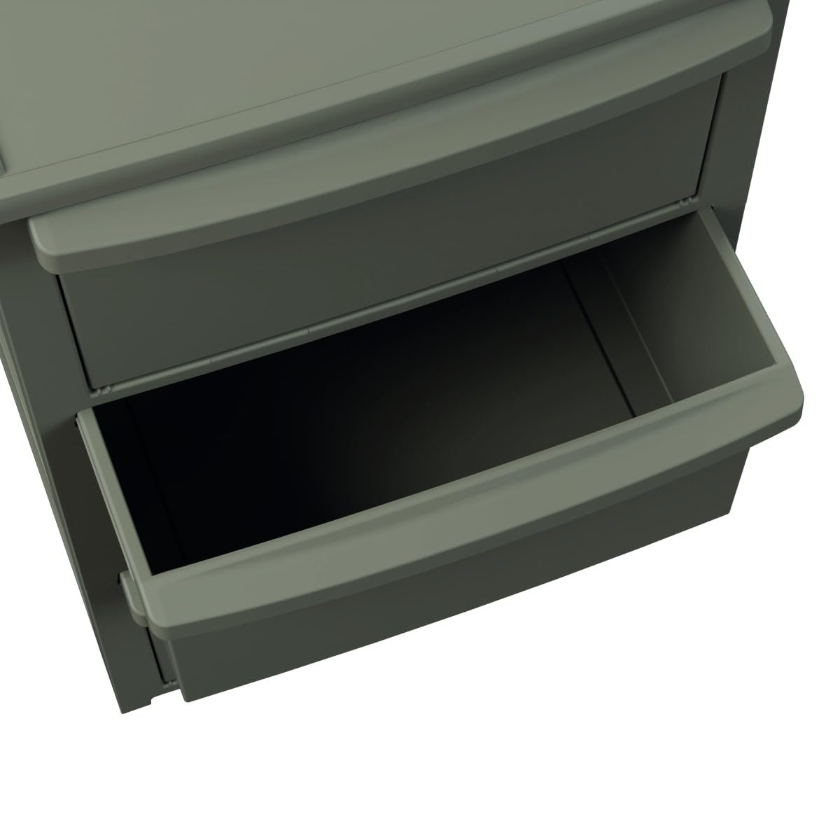 Art Plast - Commode Basse 4 tiroirs 39 x 38.5 x H 80.5 cm - Marron- Meuble de Rangement Chambre Bureau Buanderie - Meuble Bas de Rangement