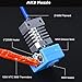 immagine 2PoPprint Upgrade - Dissipatore di calore All Metal Hotend 3D pezzi per stampante CR-10 Ender3 3D MK8 ugello CR10 Titanium Heat Breaker